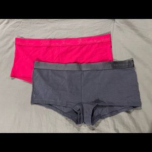 Victoria Secret Boyshorts. Two pairs.